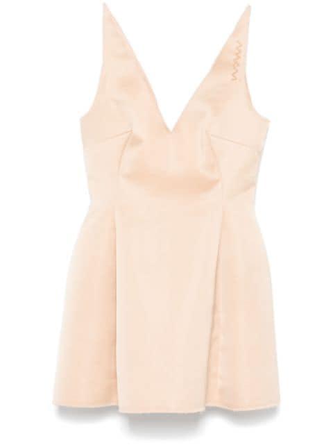 duchess satin mini dress by MARNI