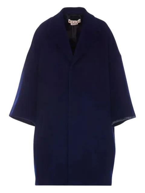embroidered coat by MARNI
