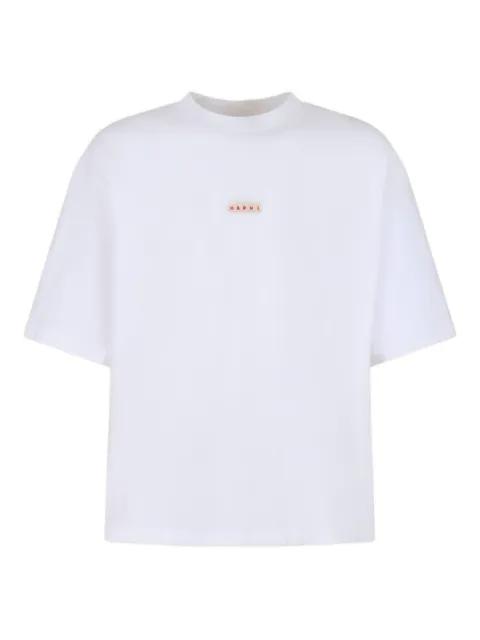 embroidered logo T-shirt by MARNI