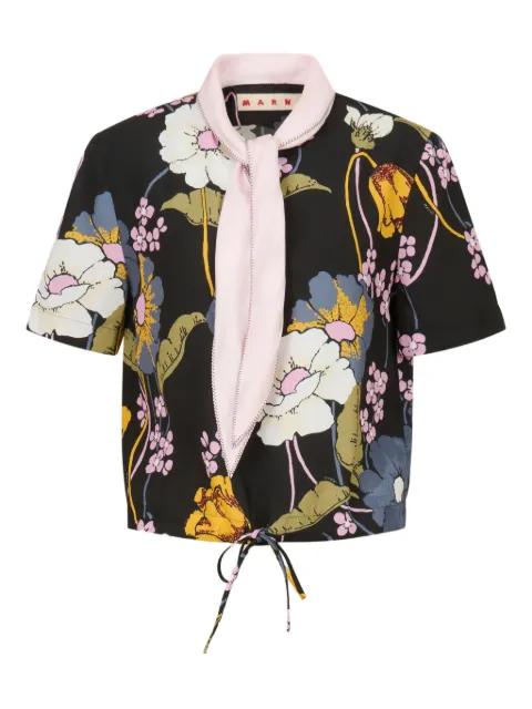 floral blouse by MARNI