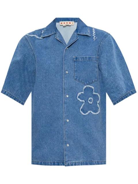 floral motif shirt by MARNI