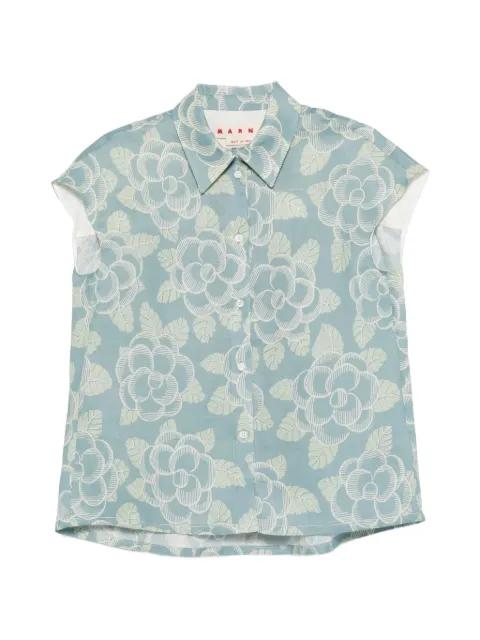 floral-pattern shirt by MARNI