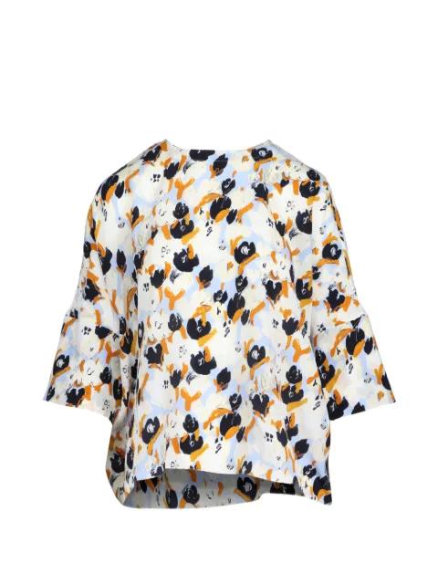 floral-print blouse by MARNI