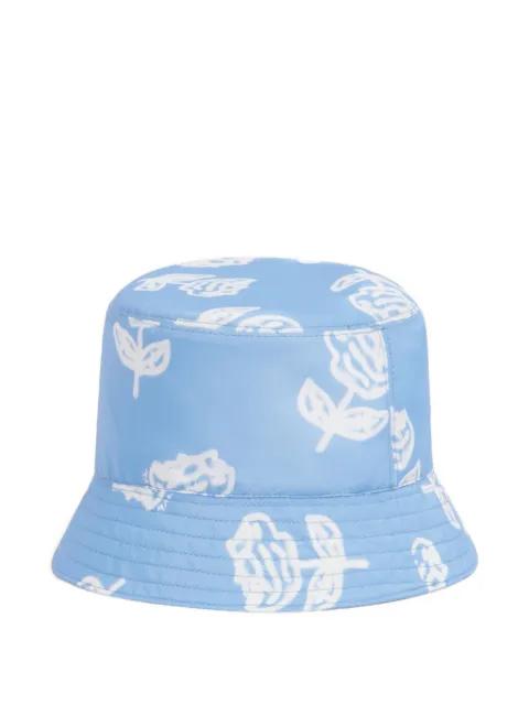 floral-print bucket hat by MARNI