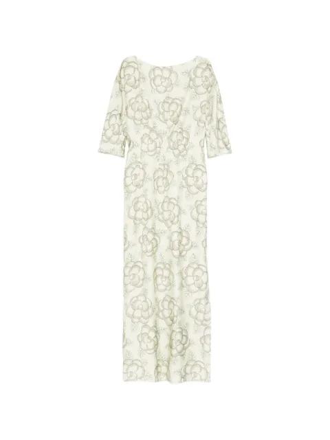 floral print dress by MARNI