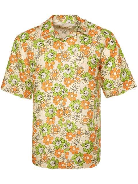 floral-print shirt by MARNI