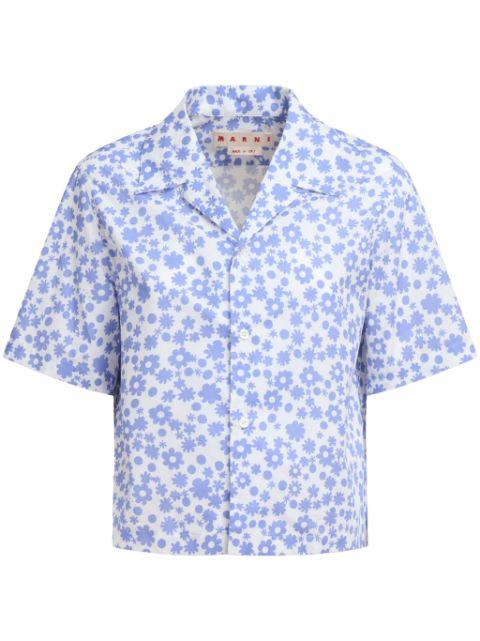 floral-print shirt by MARNI