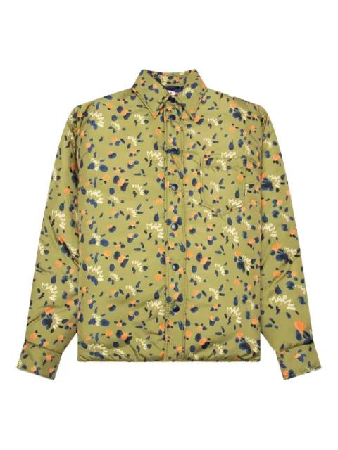 floral-print shirt jacket by MARNI