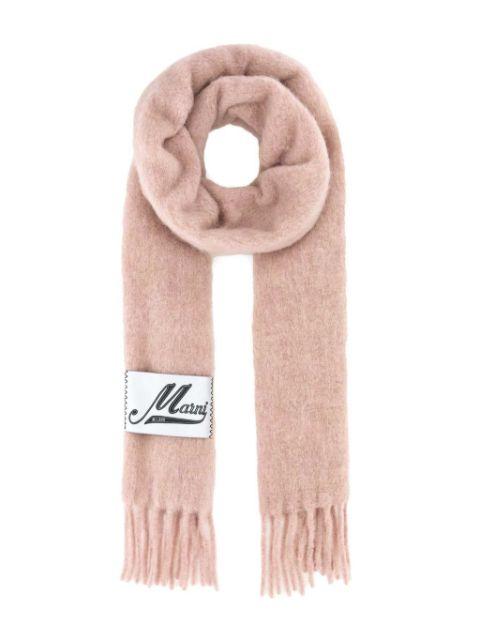 fringed scarf by MARNI