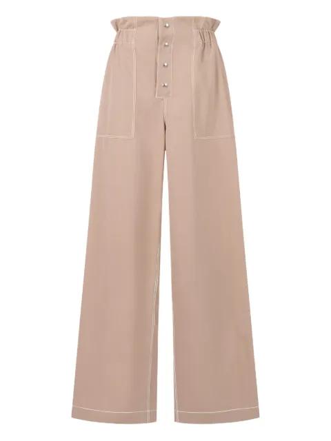 gabardine trousers by MARNI