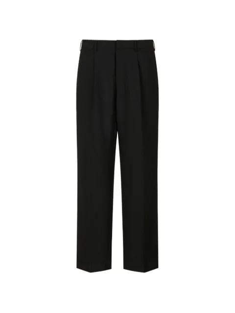 geometric jacquard trousers by MARNI