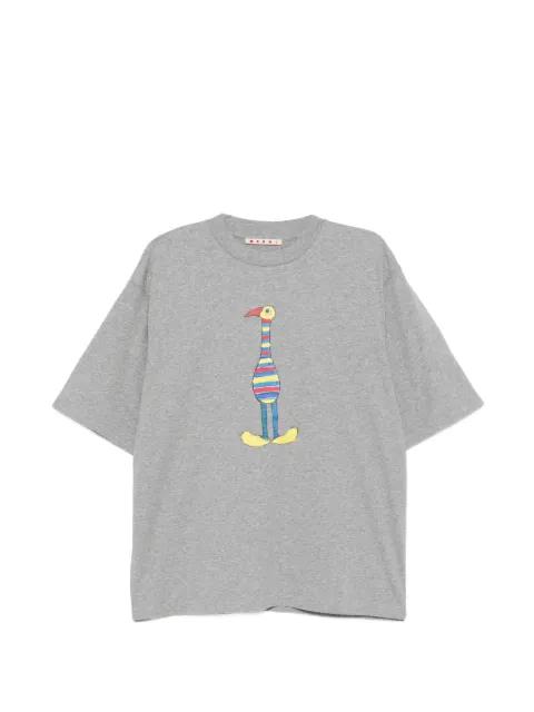 graphic-print T-shirt by MARNI