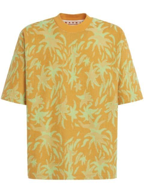 graphic-print T-shirt by MARNI