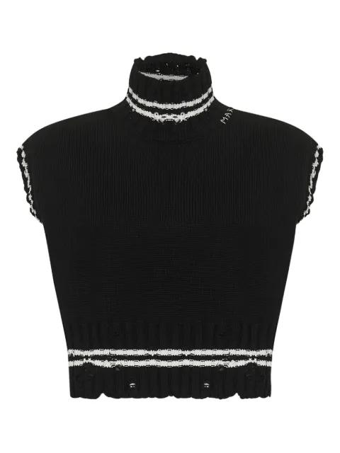 high-neck sleeveless T-shirt by MARNI