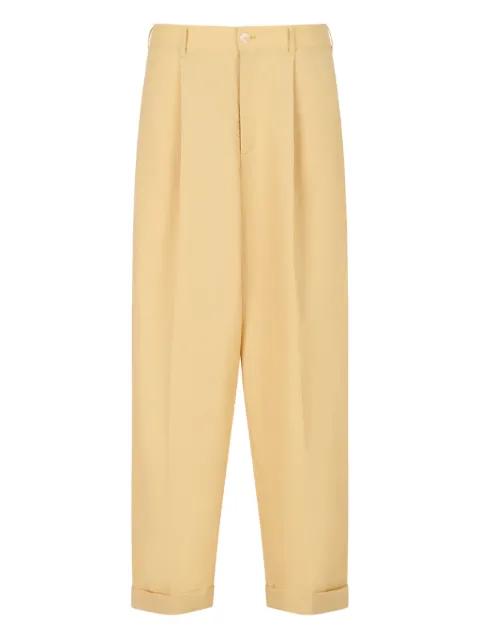 high-waist pleated trousers by MARNI