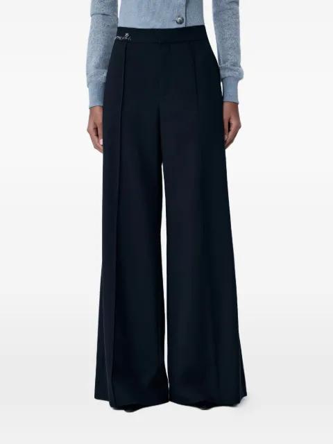 high-waisted wide-leg trousers by MARNI