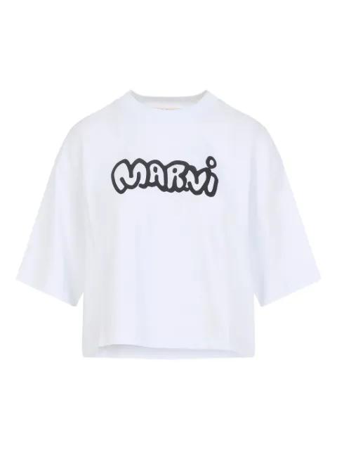 logo T-shirt by MARNI
