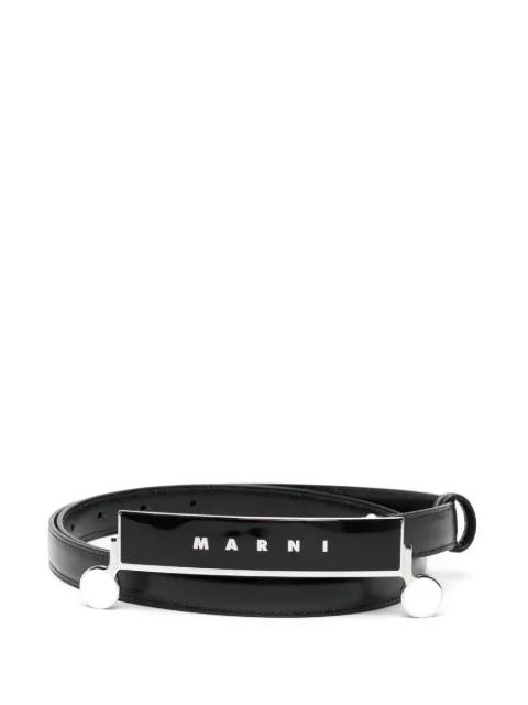 logo belt by MARNI