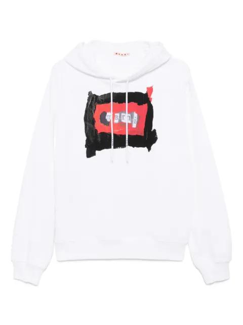 logo hoodie by MARNI