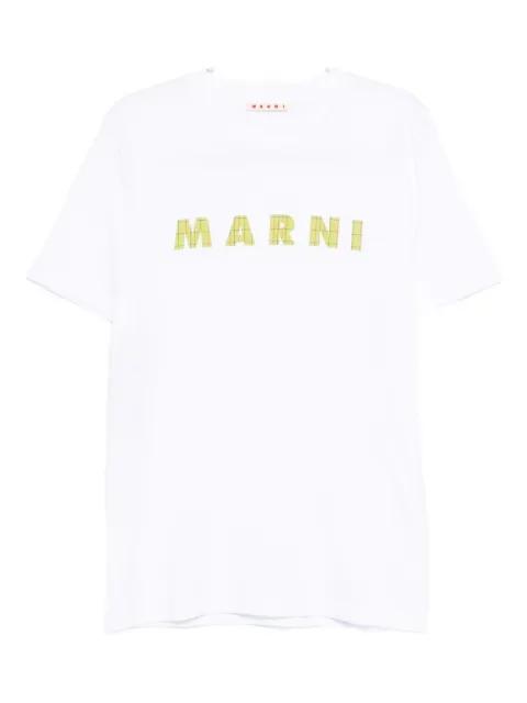 logo-print T-shirt by MARNI