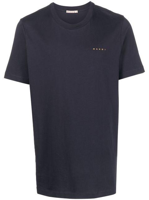 logo-print T-shirt by MARNI