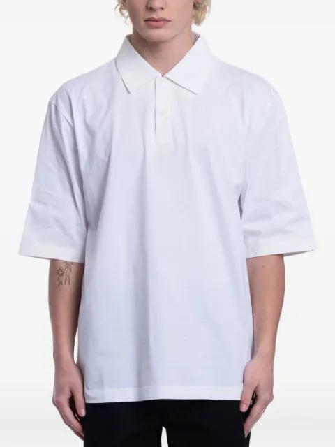 logo-print polo shirt by MARNI