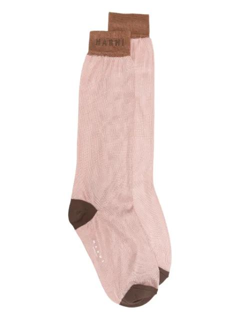 logo socks by MARNI