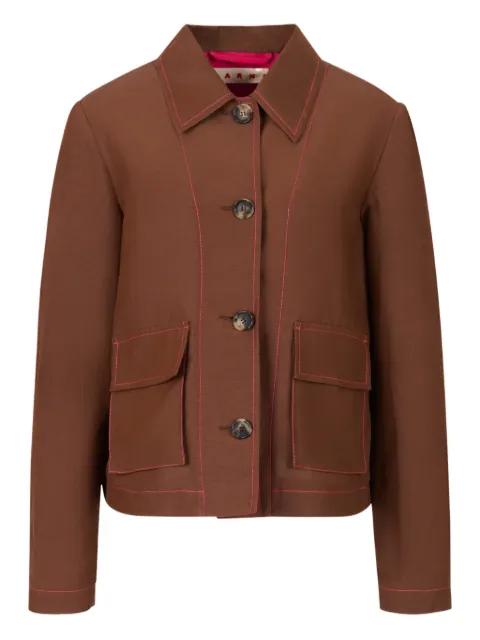 long-sleeve jacket by MARNI