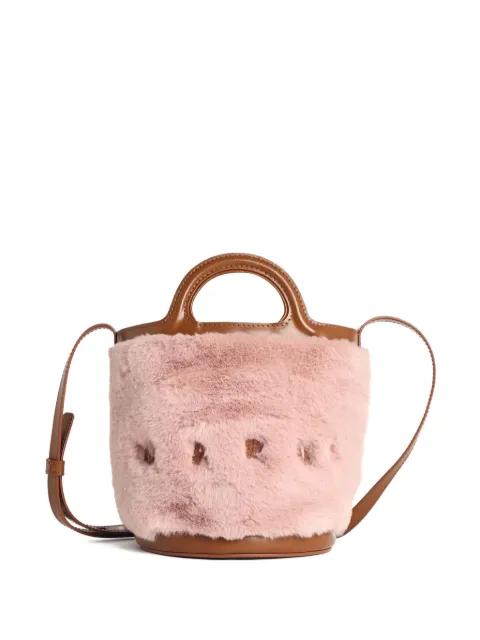 micro Tropicalia embroidered-logo tote bag by MARNI
