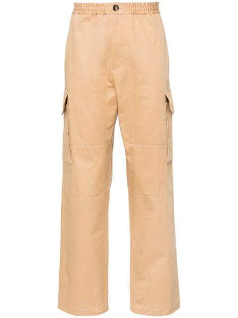 mid-rise cargo trousers by MARNI