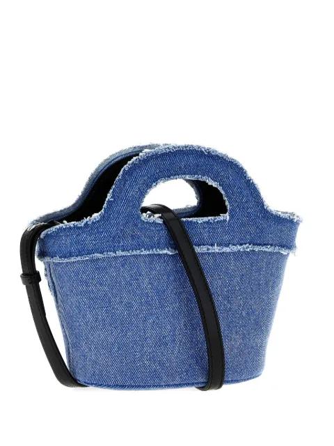 mini denim Tropicalia tote bag by MARNI