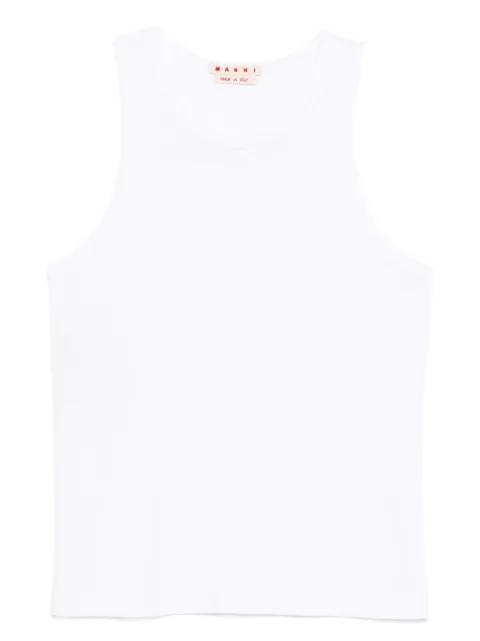 organic cotton tank top by MARNI