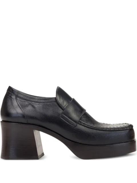 pierced platform loafers by MARNI