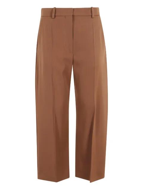 pleated cropped trousers by MARNI