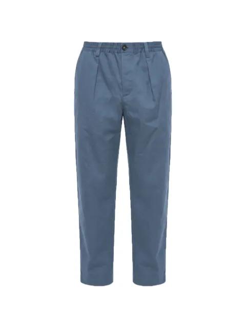 pleated elasticated-waist trousers by MARNI