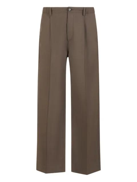 pleated wide-leg trousers by MARNI