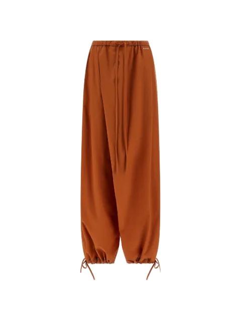 poplin trousers by MARNI