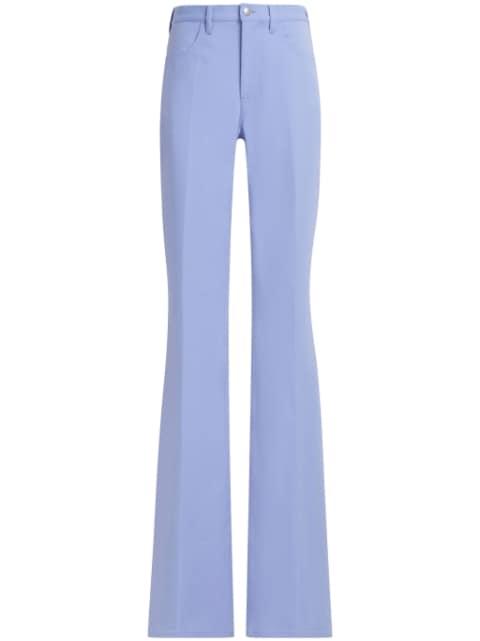 pressed-crease straight-leg trousers by MARNI