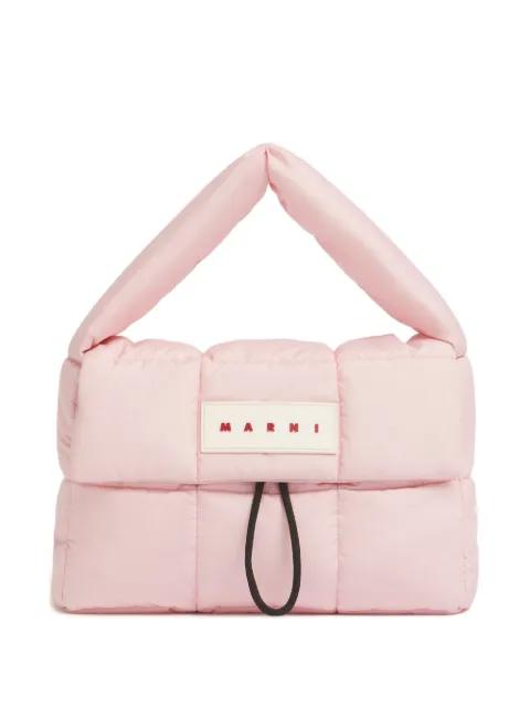 puff-quilted tote bag by MARNI