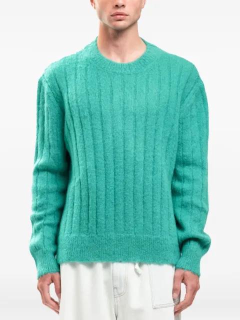 ribbed fuzzy sweater by MARNI