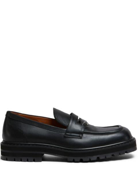 ring embellishment loafers by MARNI