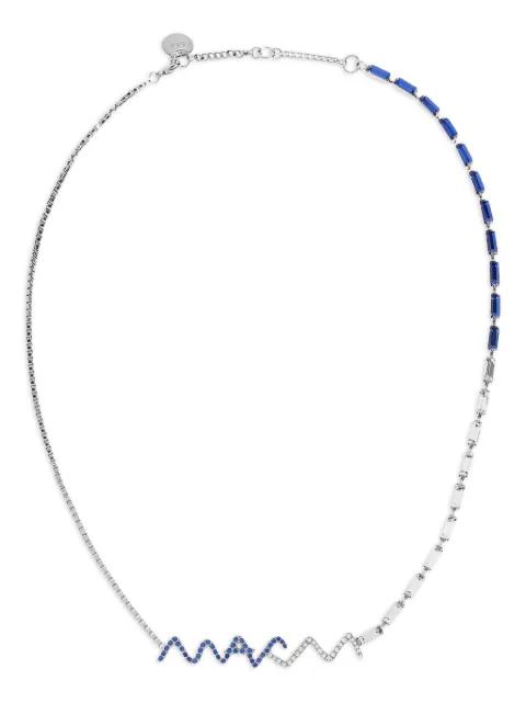 sapphire-wave necklace by MARNI