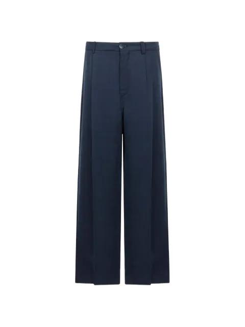 satin wide-leg trousers by MARNI