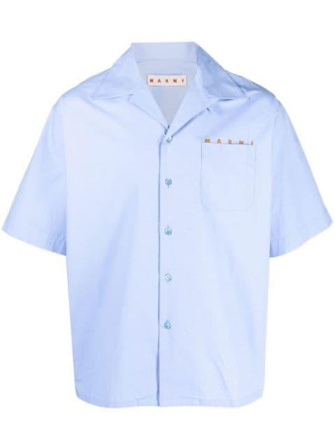 short-sleeve cotton shirt by MARNI