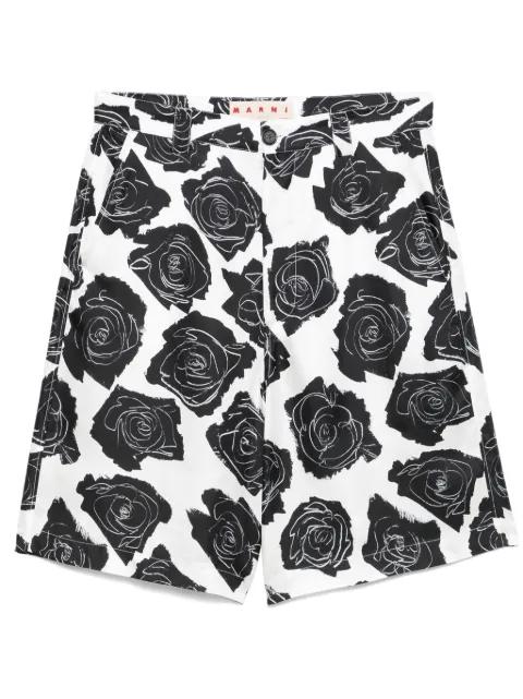 silk shorts by MARNI