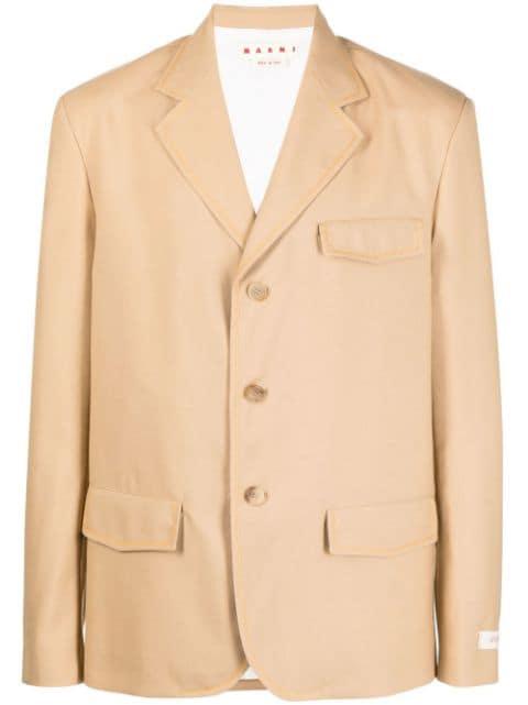 single-breasted blazer by MARNI