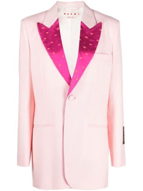single-breasted blazer by MARNI