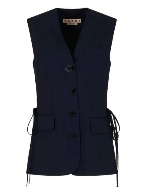 sleeveless tailored vest by MARNI