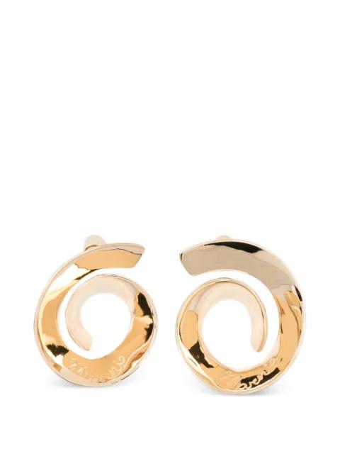 spiral earrings by MARNI