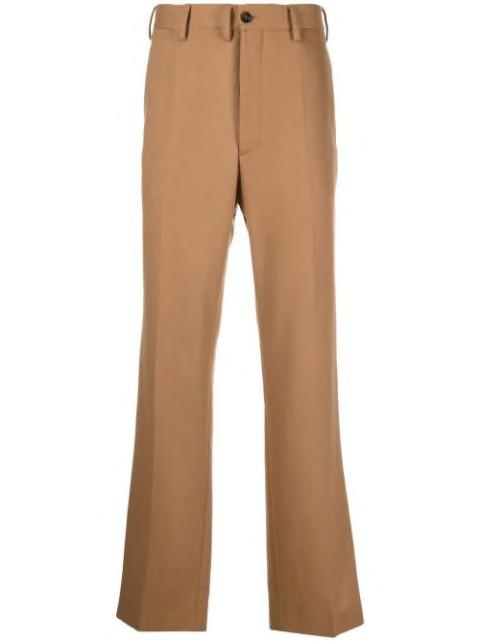 straight-leg chino trousers by MARNI